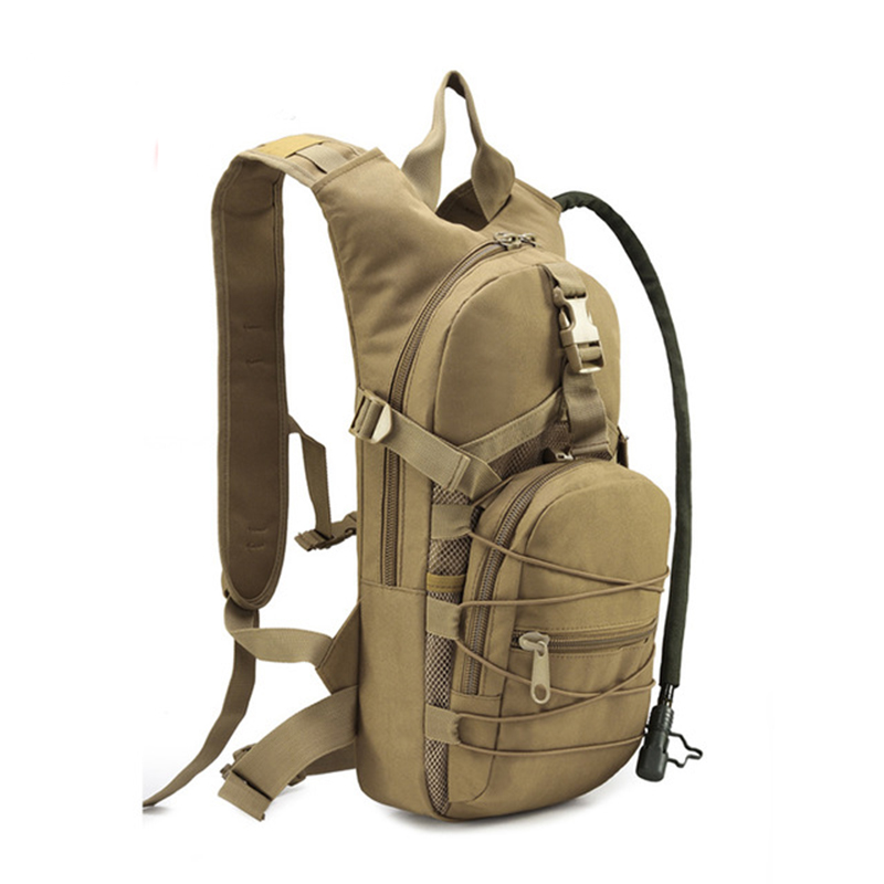 Rucksack Military Style - 경량 전술 배낭 워터 백, 카멜