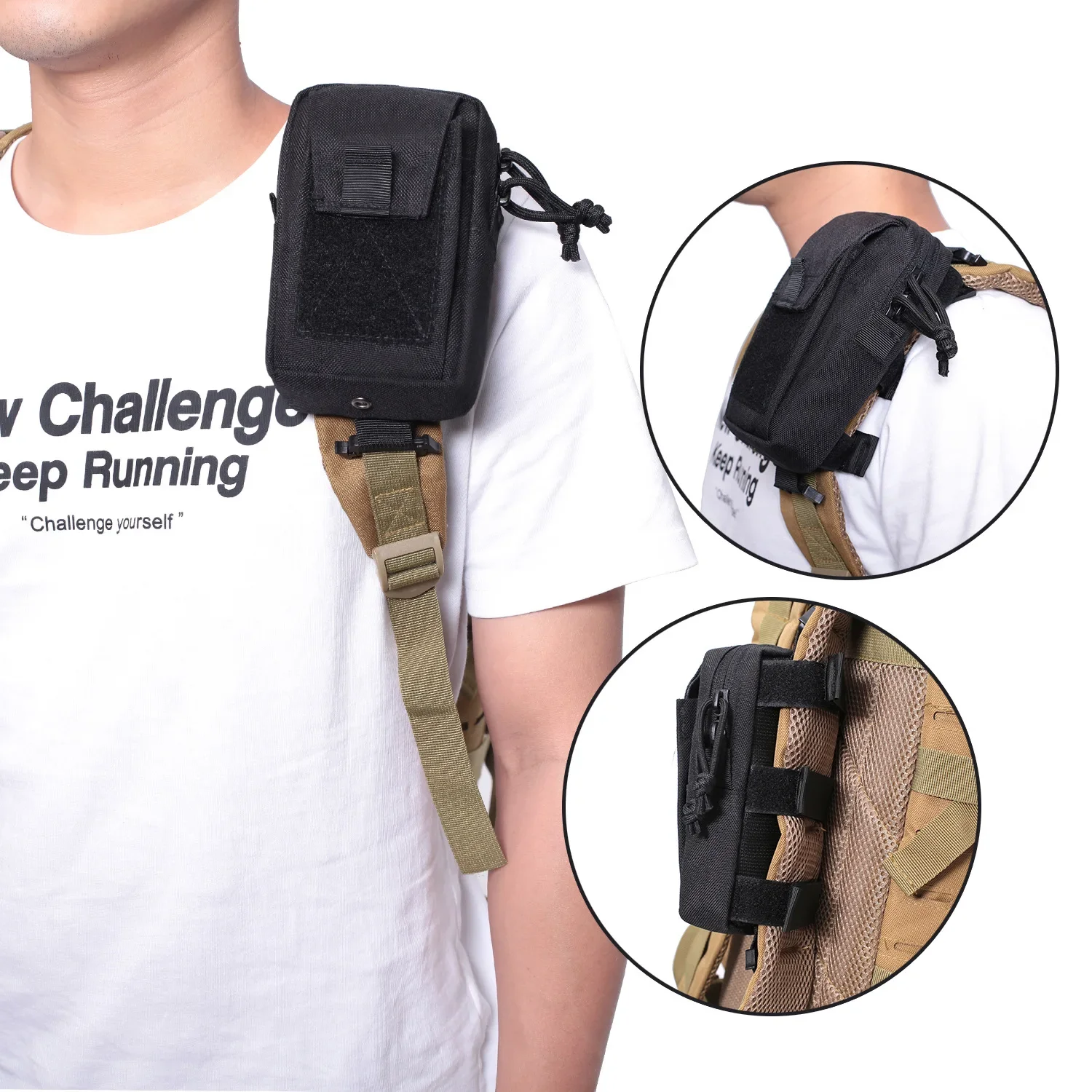 몰레 백팩 스트랩 폰 홀더 허리 파우치 - 야외 스포츠 - Backpack Insert Organizer 리뷰 및 가격
