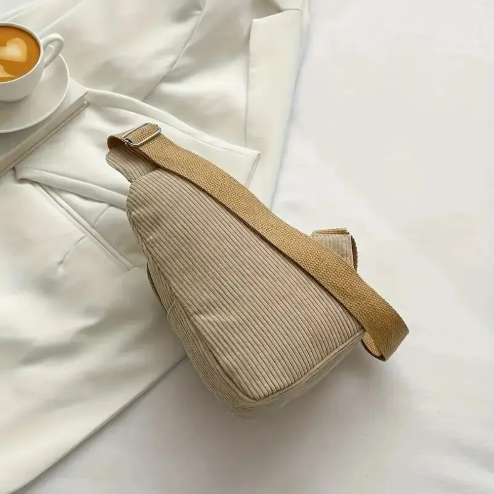 빈티지 코듀로이 크로스 바디 백 레트로 가슴 슬링 백  - Mini Backpack Purse 리뷰 및 가격