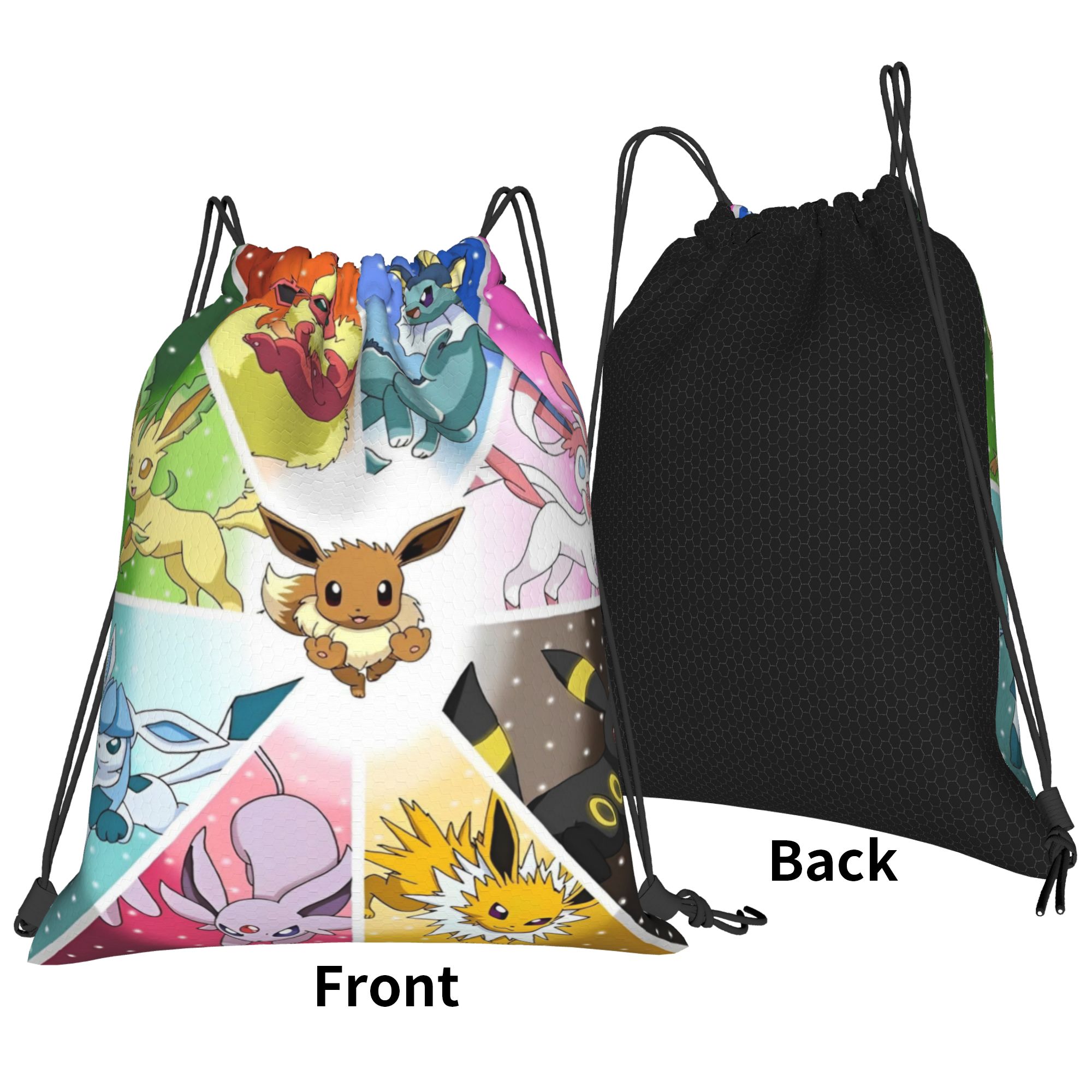 90년대 애니메이션 포켓몬 드로스트링 백팩 체육관 스포 - Drawstring Gym Bag 리뷰 및 가격