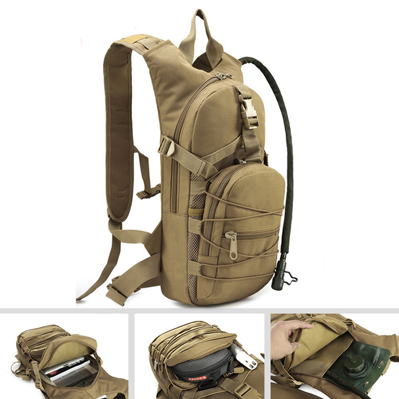 경량 전술 배낭 워터 백, 카멜 서바이벌 백팩, 하이킹 - Rucksack Military Style 리뷰 및 가격