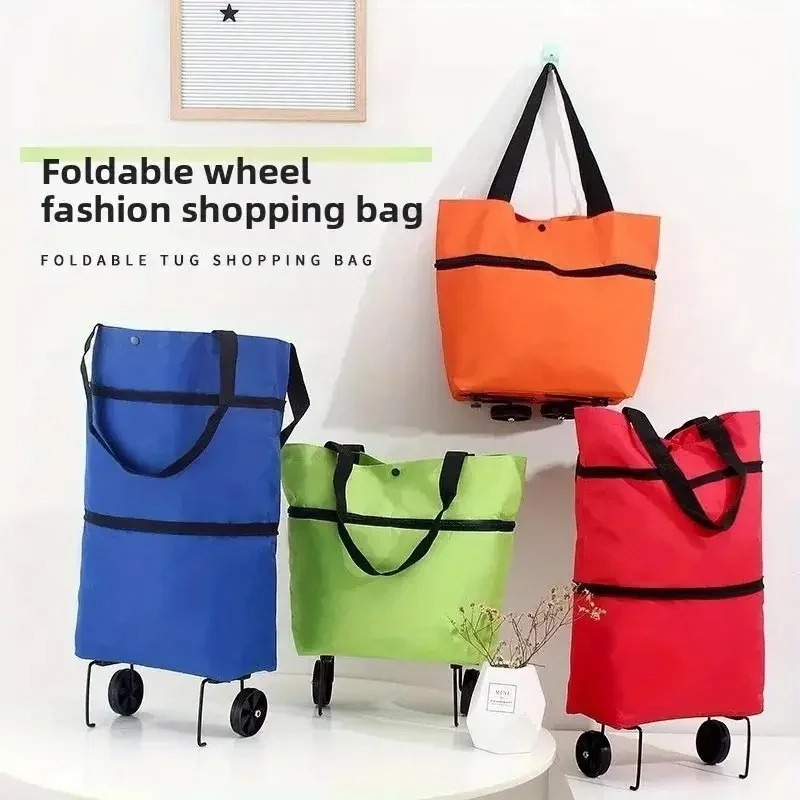 접이식 휴대용 바퀴 달린 쇼핑카트 |   가벼운 가정용 - Foldable Backpack Small 리뷰 및 가격