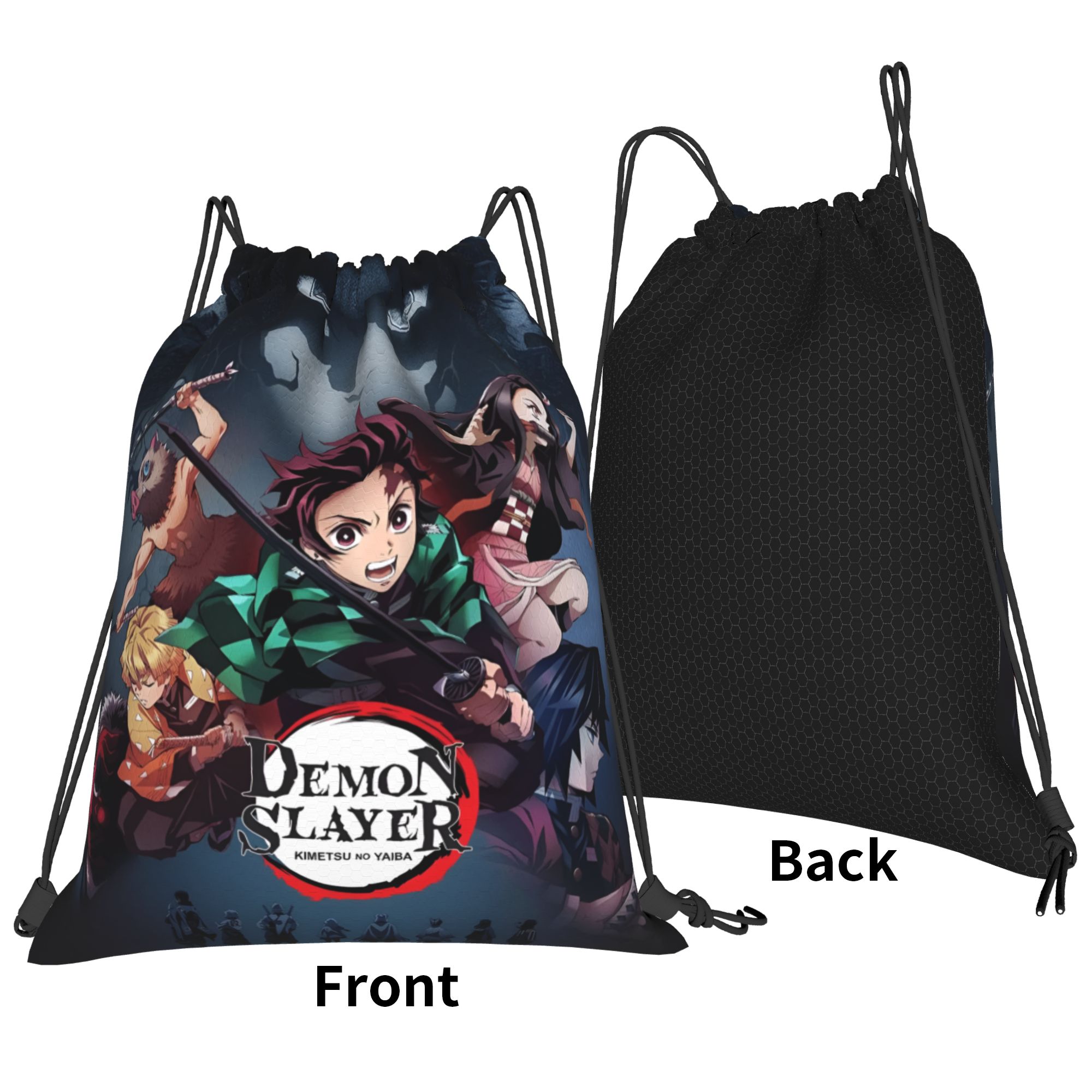 맞춤형 D-Demons Slayers Drawstrin - Drawstring Gym Bag 리뷰 및 가격