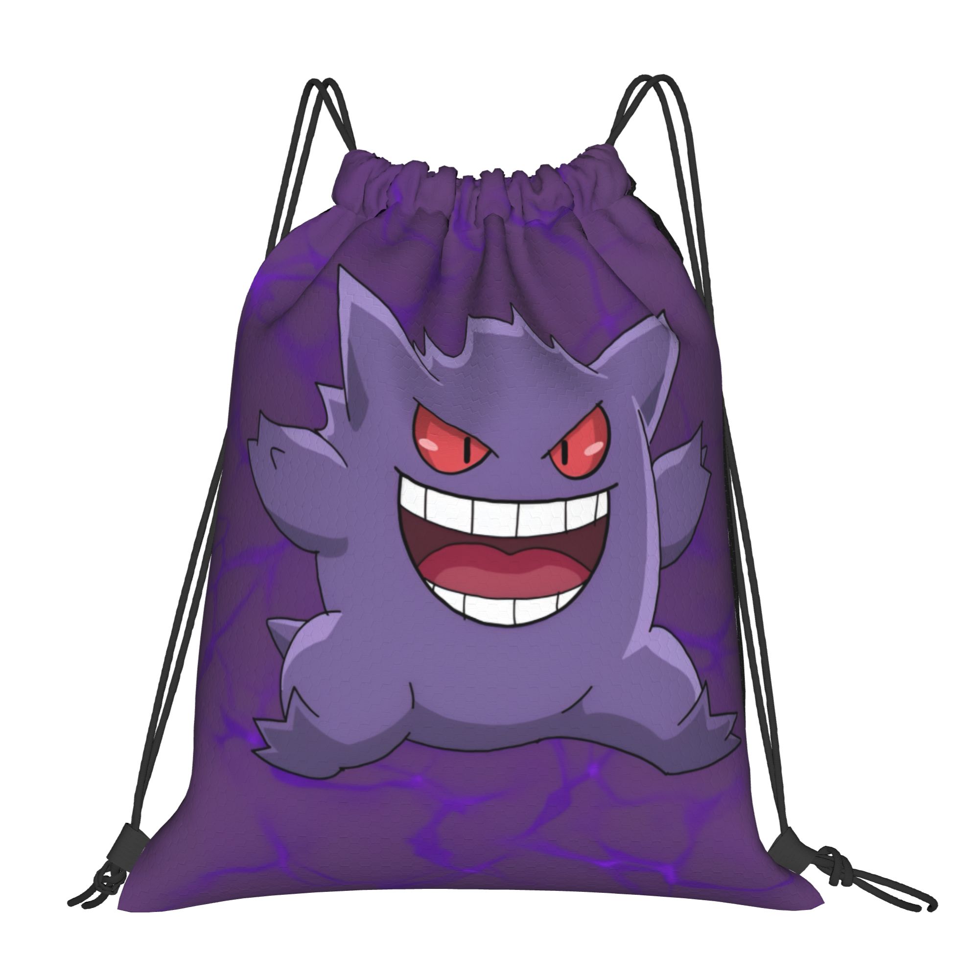 맞춤형 포켓몬 게나르 드로스트링 백팩 스포츠 짐 가방  - Drawstring Gym Bag 리뷰 및 가격